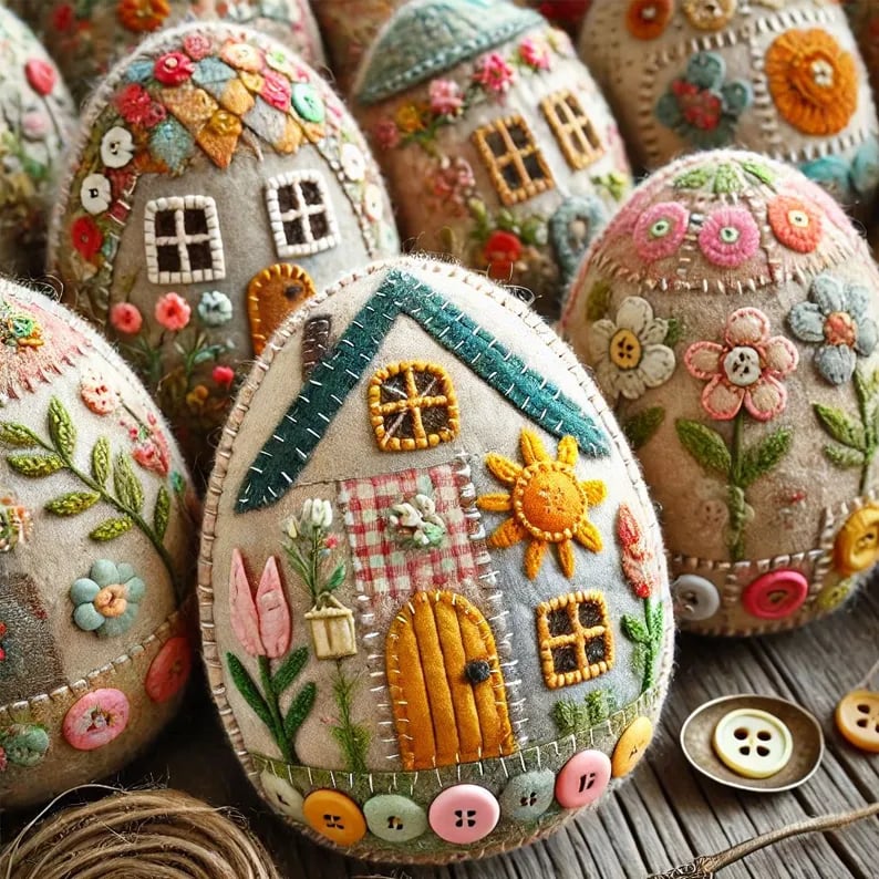 EggcitingCraft – Patchwork Felt Project