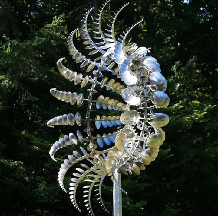 WindWhirl – Garden Magic Metal Kinetic Windmill