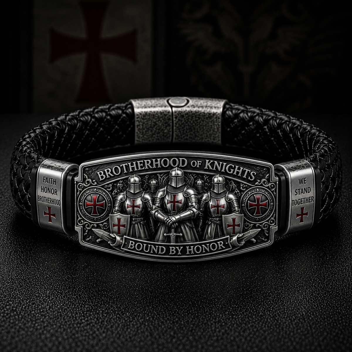 HonorForge – Premium Brotherhood Honor Chain Bracelet