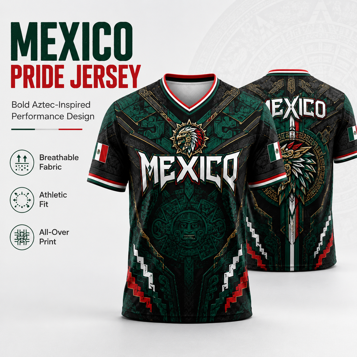 VivaEagle – Mexico Warrior Fan Jersey