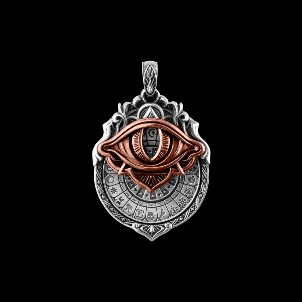 MysticEye – Handcrafted Tarot Eye Pendant