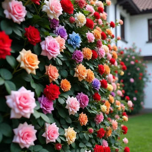 BloomRise – 1000 Mix Climbing Rose Multiflora Seeds