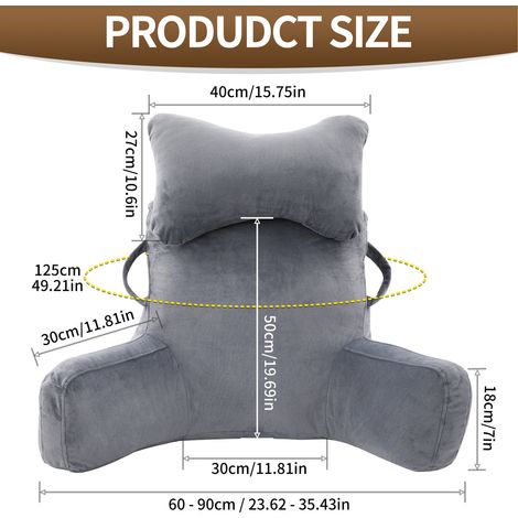 ComfortLuxe – Premium Reading & Relaxation Support Pillow