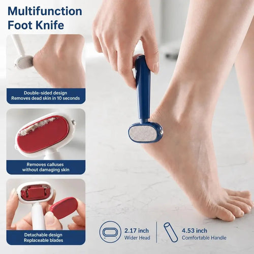 SoleRevive – Professional Dual-Sided Foot Care Scraper