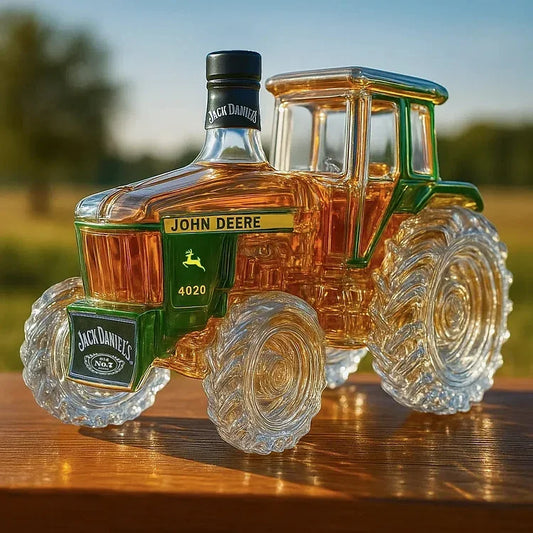 FarmSpirit – John Deere Tractor Whiskey Bottle Barware