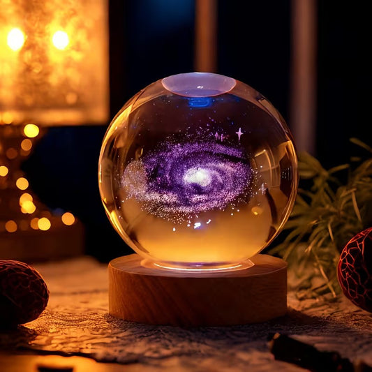 CelestiaGlow – Luminous Cosmic Sphere Decor