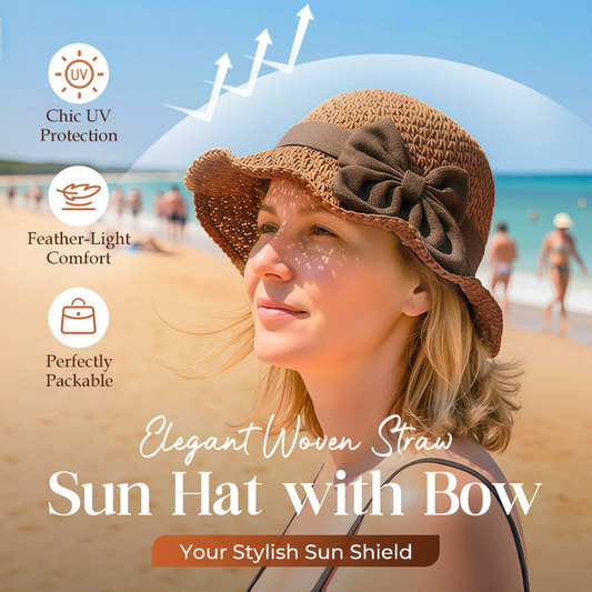 BelleBrim – Elegant Woven Sun Hat