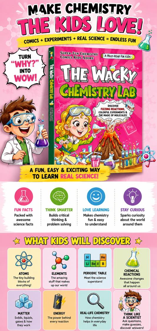 FizzQuest – Comic Chemistry Guide for Kids