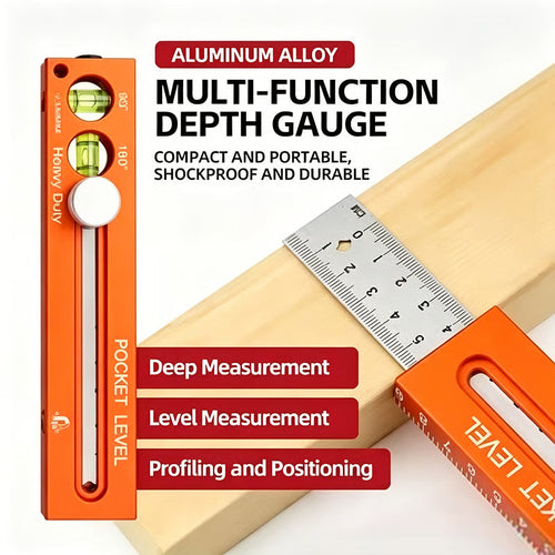 MarkPro – Multifunctional Level Ruler