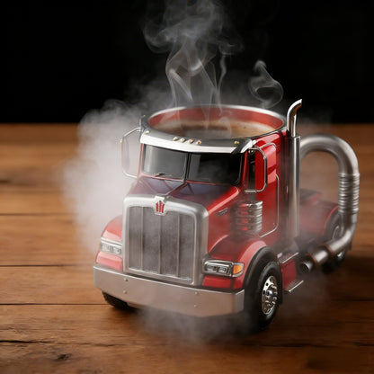 RoadWarrior – Truck-Shaped Handcrafted Coffee Mug