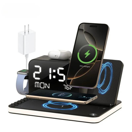 ChargeHub – 7-in-1 Wireless Charging Station