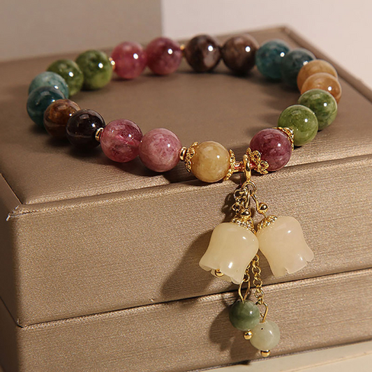 EarthGlow – Handcrafted Natural Stone Bracelet