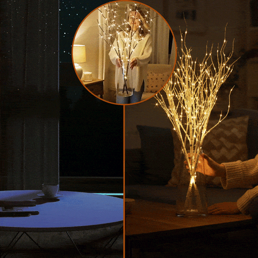 AuraBranch – Soft Glow Birch Tree Light