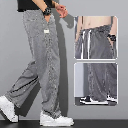 AirWeave – Men’s Tencel Breathable Wide-Leg Pants