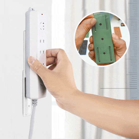 WallGrip - Adhesive Socket Holder for Effortless Mounting