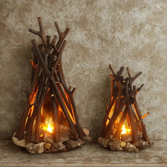 CampfireCharm – Handmade LED Nightlight