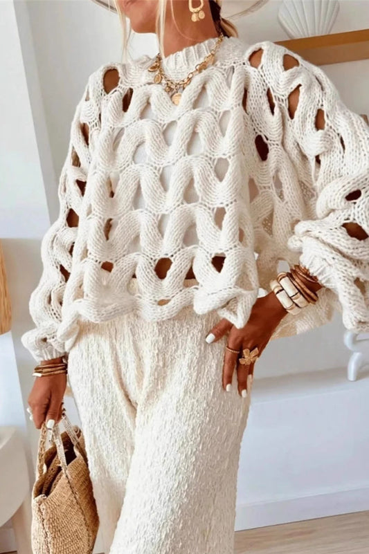 Breeza - Lightweight Crochet Pullover
