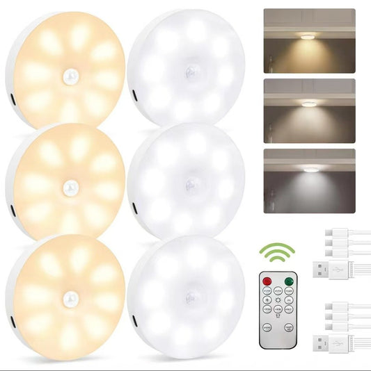 FlexiLight - Adjustable White & Color LED Pucks