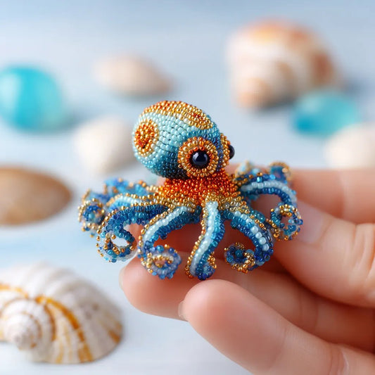 BeadWave – Octopus Bead Embroidery DIY Kit