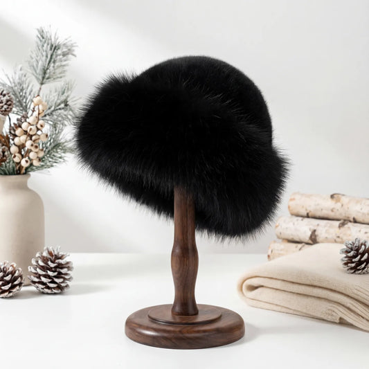 CloudCrown – Ultra-Soft Faux Fur Beret Hat