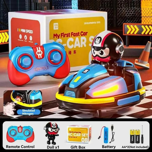 BumpBattle – 2.4GHz Two-Player RC Bumper Car Game