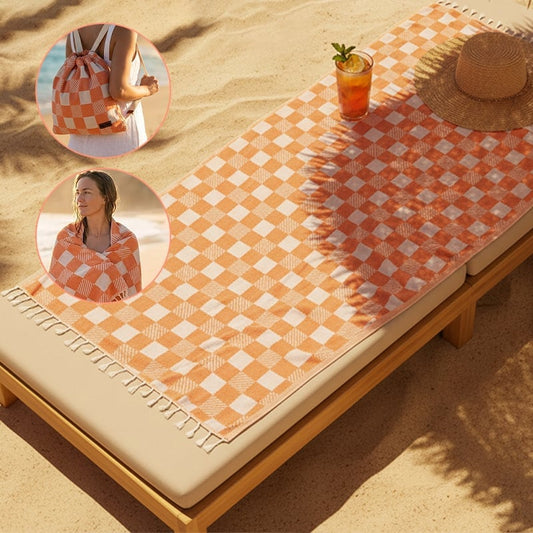BeachEase | 2-in-1 Convertible Beach Towel Bag