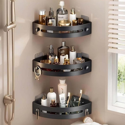 AquaFlex – Adjustable Triangle Shower Organizer