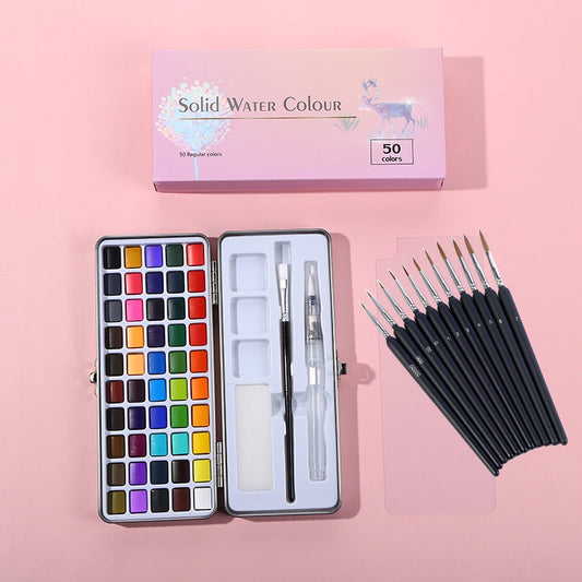 AquaMaster – Premium Watercolor Set for Artists