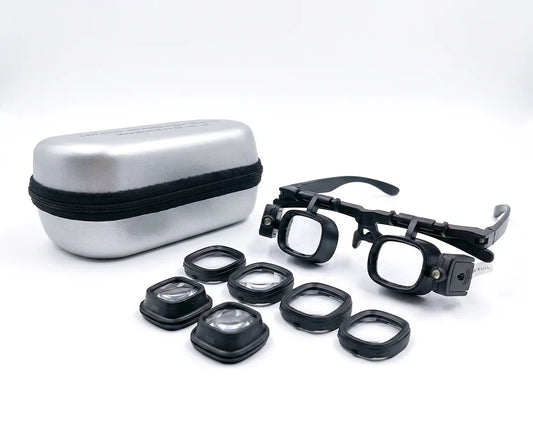 VisionPro – Hands Free LED Magnifier Glasses Kit