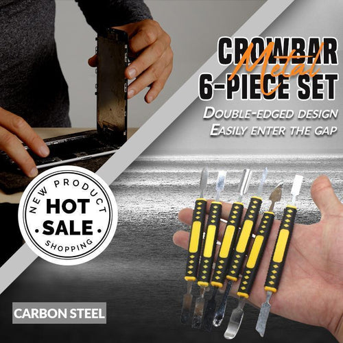 IronGrip – Heavy-Duty 6-Piece Crowbar Set