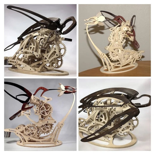 WoodWhirr – 3D Mechanical Wooden Hummingbird