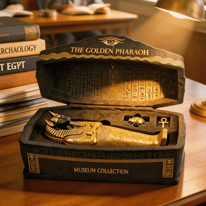 PharaohGuard – Golden Anubis Sarcophagus Collection