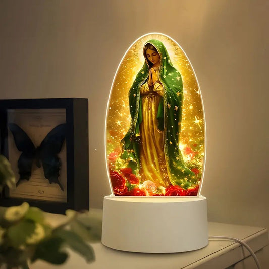 DivineGlow – Jesus 3D Night Lamp & Religious Gift