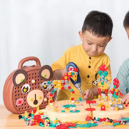 BuildNPlay – Kids Construction Game with Included Drill