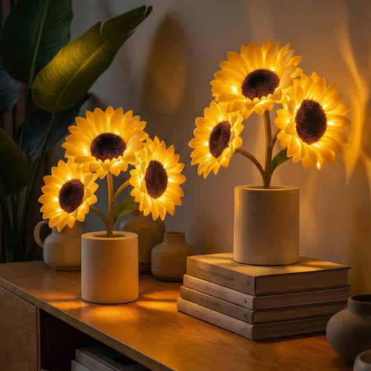 BloomRadiance – Sunflower Glow Lamp