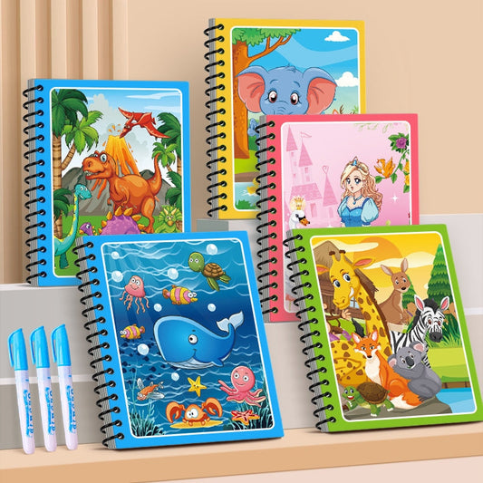 AquaCreate – Reusable Magic Water Painting Book