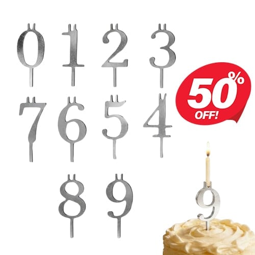 CandleNest – Number Birthday Candle Holder Set