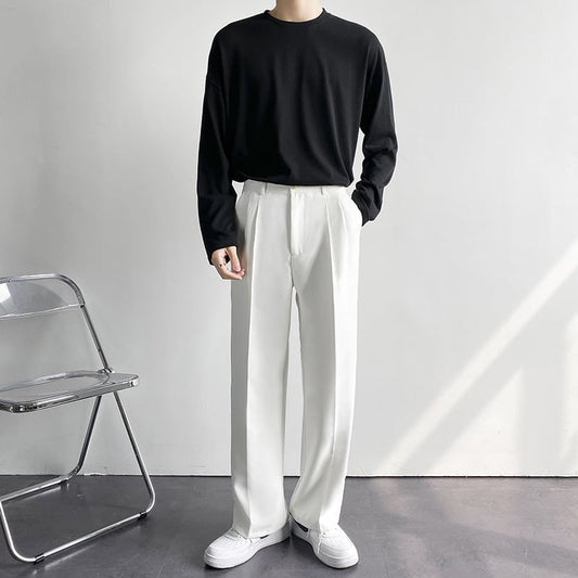 ChicNova – Lightweight Straight Ice Silk Pants