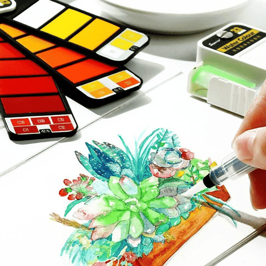 ArtVoyage – Portable Watercolor Painting Set