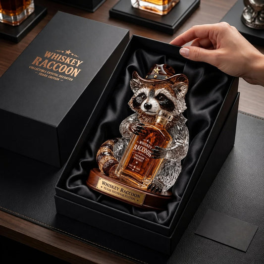 BarrelBandit – Premium Wild West Crystal Whiskey Decanter