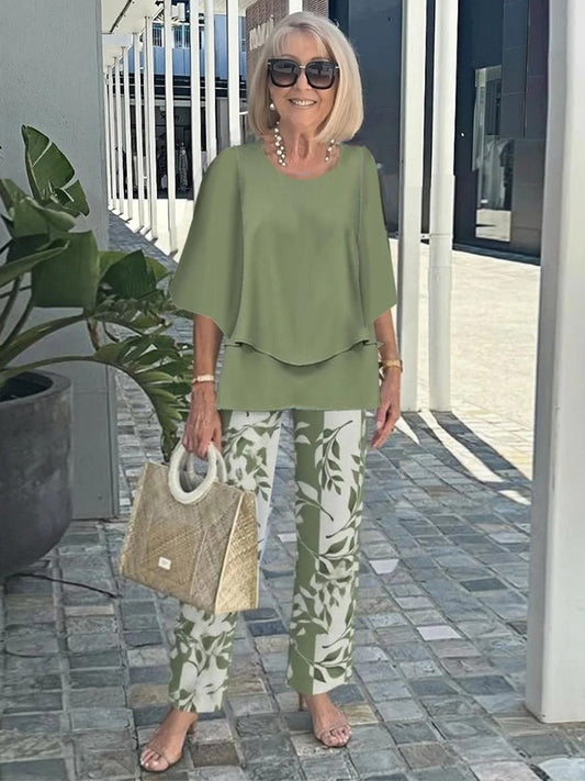 BloomEase – Women’s Casual Two-Piece Set