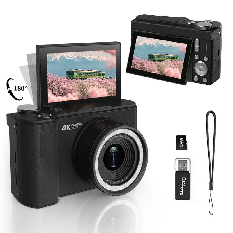 TrendShot – Y2K Style 4K Vlogging Camera