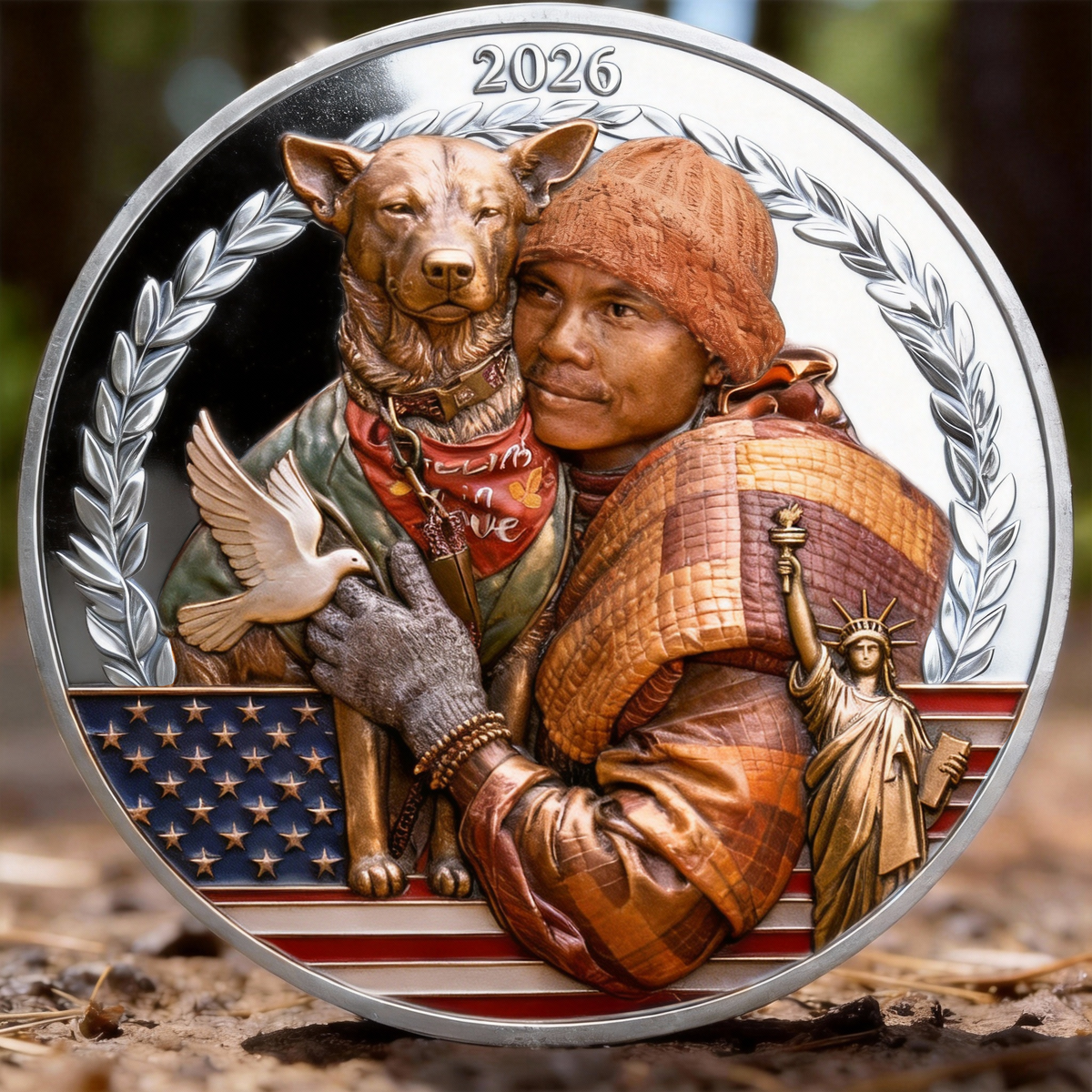 Compassion Trail – Peace Mission Keepsake Coin