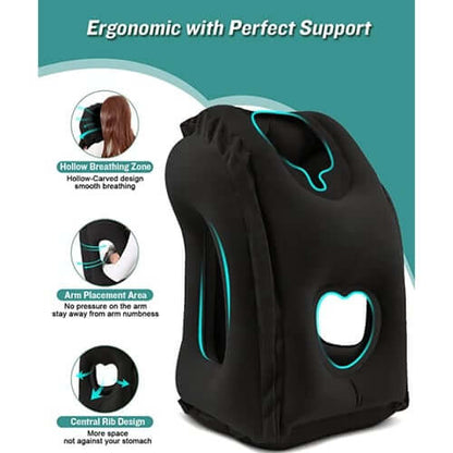 CloudRest - Inflatable Travel Pillow