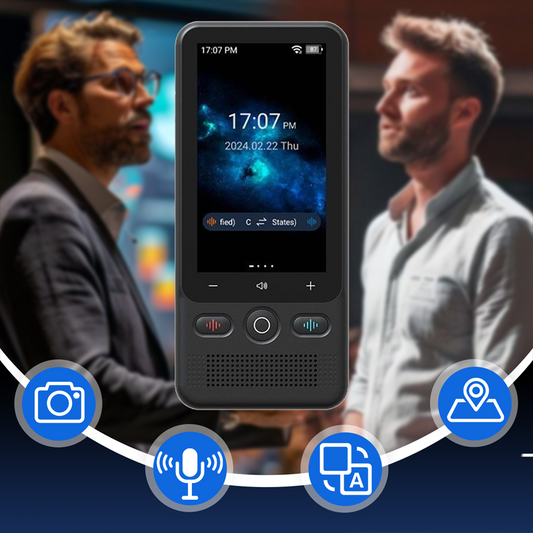 LinguaPro – AI Language Translator Device