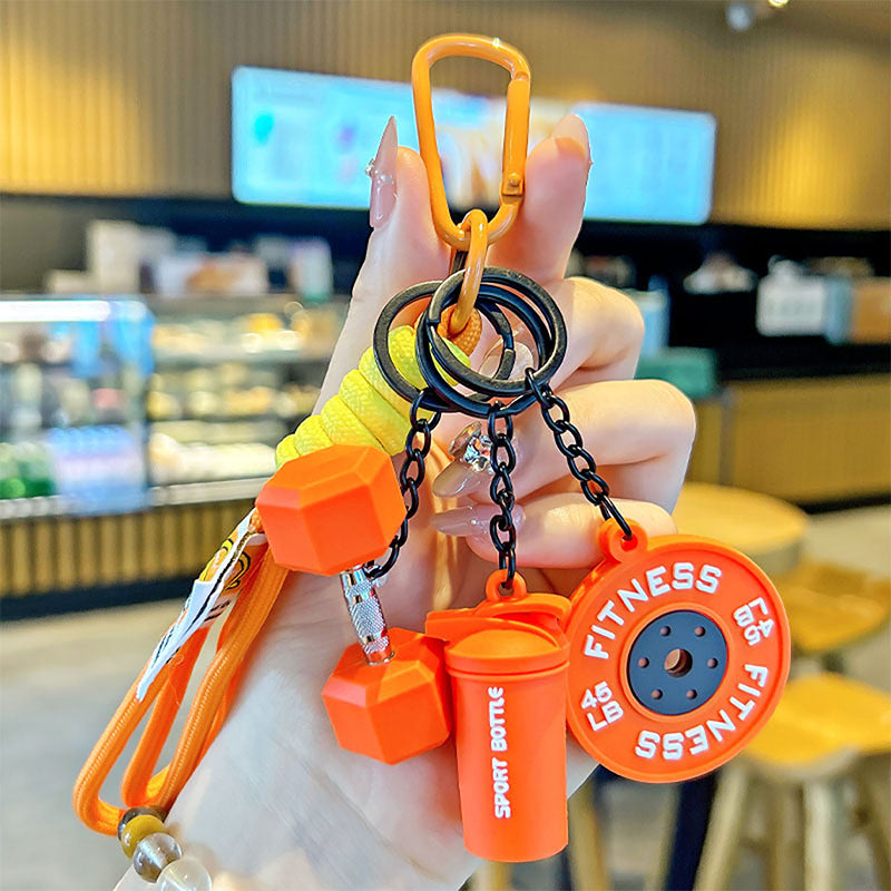 FitCharm – Creative Fitness-Themed Keychain
