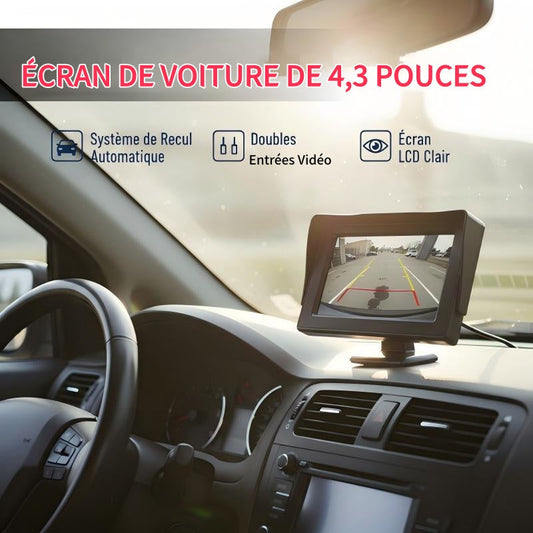 AutoVista – HD Dual-View Car Entertainment Display System