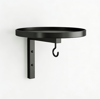 AquaPerch – Wall Mounted Metal Bird Bath
