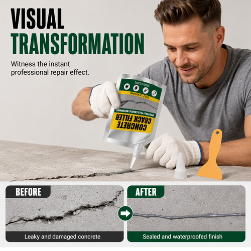 CrackGuard – Durable Concrete Repair & Sealant