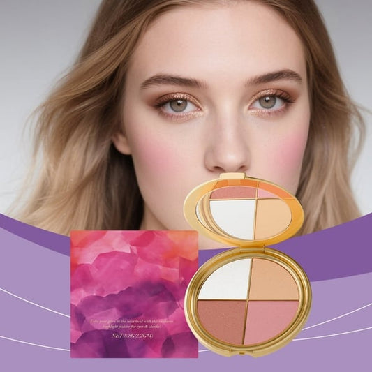 BeautyNova – 3-in-1 Palette for Face & Eye Makeup